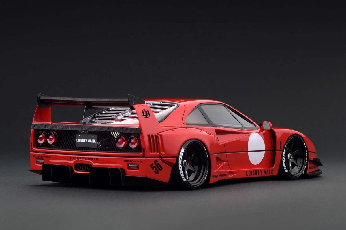 Ignition-Model Ferrari F40 LBWK LB-Works 40 Japan Red 1:18 IG3754