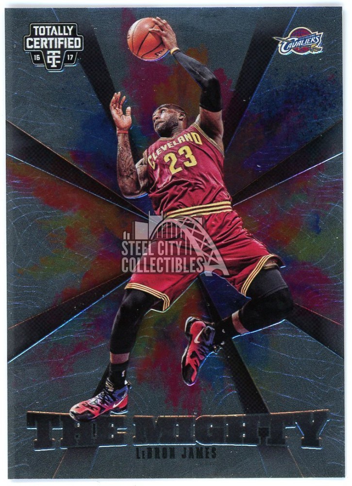 LeBron James 2016-17 Panini Totally Certified The Mighty Card #2