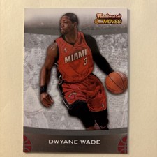 2007-08 Topps Dwyane Wade #3 Miami Heat Basketball Card Nm