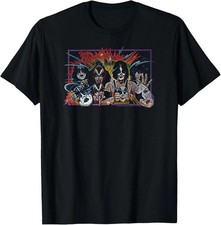 Kiss - Unmasked T-Shirt Black Sze S-5XL
