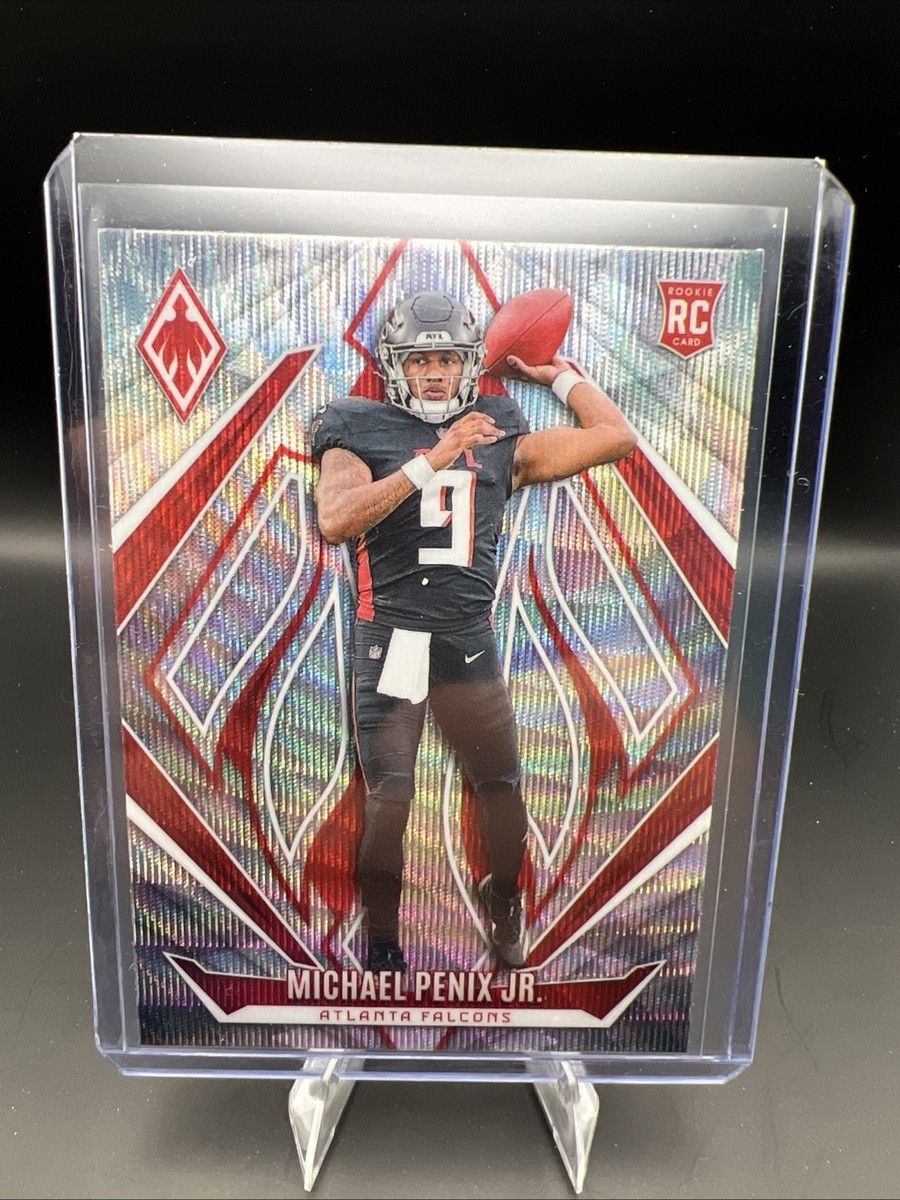 2024 Phoenix Michael Penix Jr. Rookie Silver Wave Rare SP Falcons