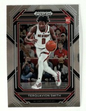 2023 Panini Prizm Draft Picks #10 Terquavion Smith NC State Wolfpack RC
