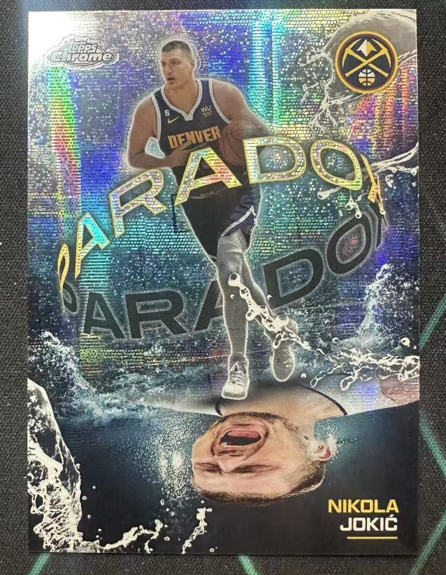 2025-26 Topps Chrome Nikola Jokic Paradox SSP
