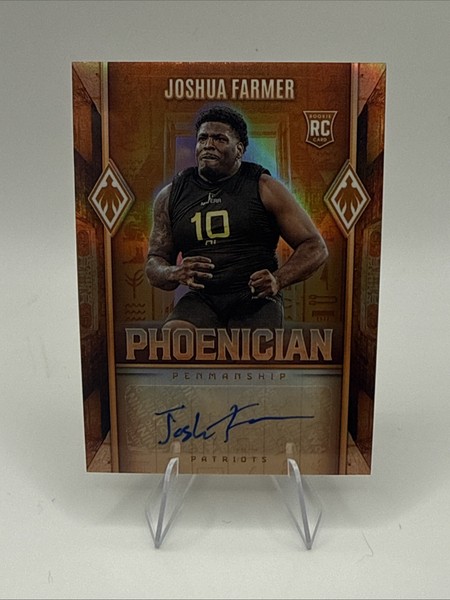Panini Phoenix Phoenix Penmanship Joshua Farmer 2025 radiocontrol automático #PHP-JFR!