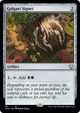 Golgari Signet - Near Mint MTG Commander: Phyrexia: All Will Be One