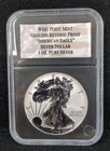 2013 W AMERICAN EAGLE SILVER REVERSE PROOF COIN .999 Fine Silver Unc 7266