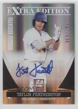 2011 Donruss Elite Extra Edition 141/636 Taylor Featherston #40 Auto 13dz