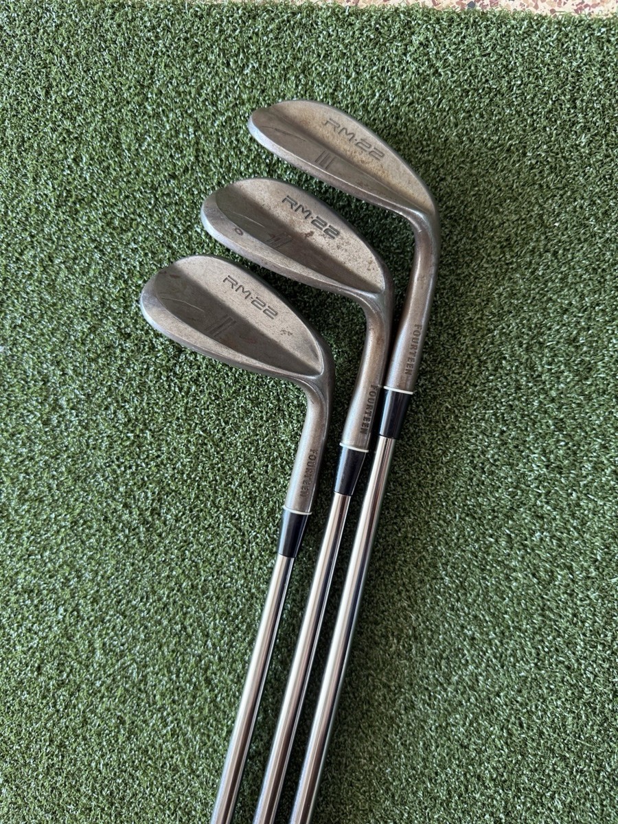 Fourteen RM22 Tour Issue Raw Wedge Set 50/54/58 | eBay