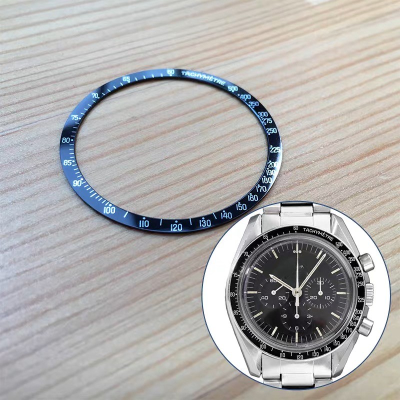 OMG Omega Speedmaster 39mm Automatic Watch Bezel 145.022 Replacement Part