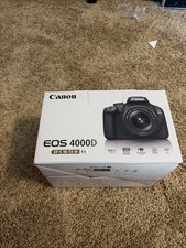 Canon EOS 4000D Digital SLR Camera 18MP 3x Zoom Wi-Fi CMOS Sensor Built-in Flash