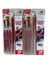 Diablo Carbide Reciprocating Saw Blade 6pc Set With Box DS006SC 2 Pack 12 Blades