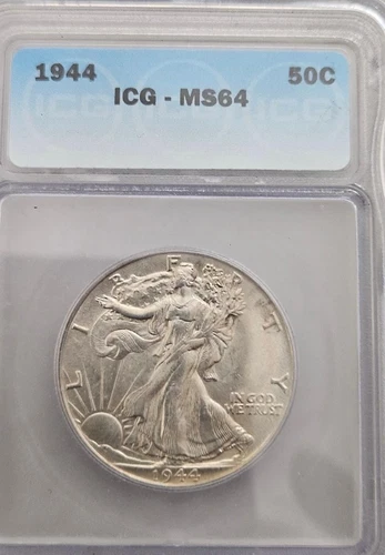 1944 MS 64 Walking Liberty Half Dollar