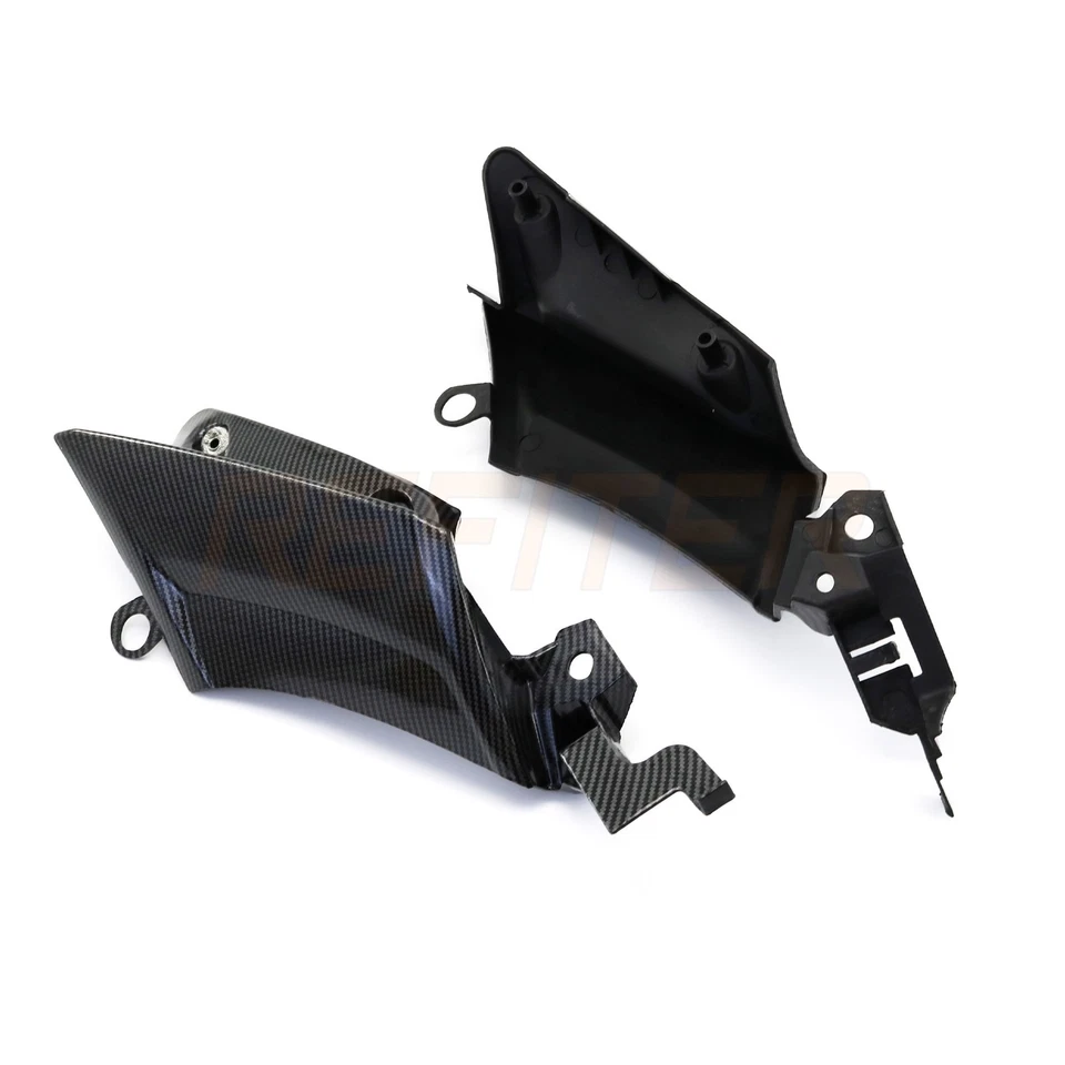 For Yamaha R6 R6S Carbon Style ABS Side Covers 2003-2009 Left+Right Set - Image 3 of 4