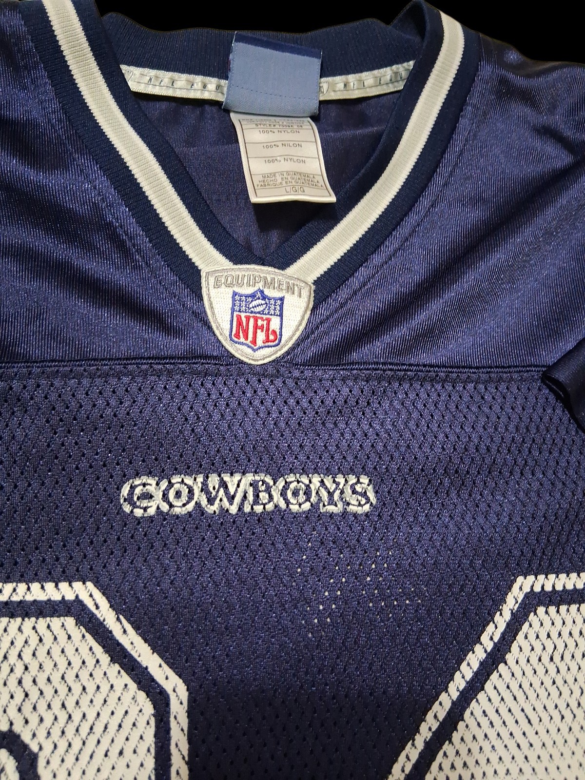 Dallas Cowboys Marion Barber #24 Jersey NFL Licensed Reebok Vintage Size Large thumbnail 4