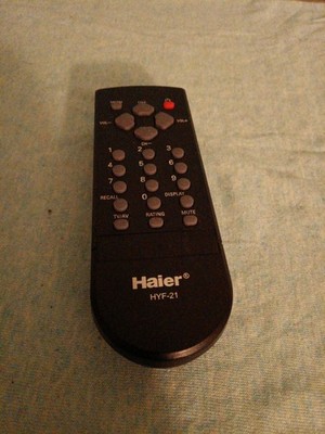 Original Haier TV Remote Control, model HYF-21