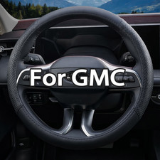 15 Nappa Leather Steering Wheel Cover For Gmc Yukon Sierra 1500 2500hd 3500hd