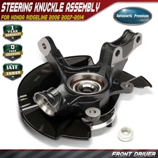 Front Driver Steering Knuckle & Hub Bearing Assembly for Honda Ridgeline 06-14
