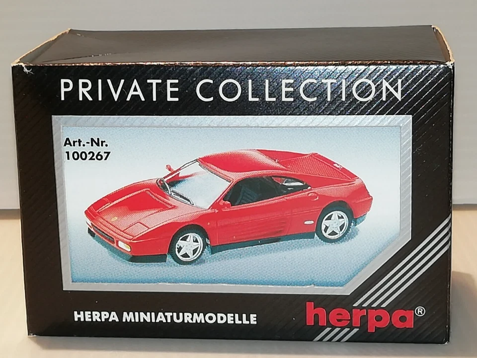 Herpa Miniaturmodelle 1:87 H0 Ferrari 348 tb Private Collection OVP 100267 - Bild 2 von 4