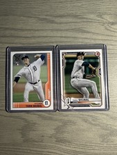 2021 Topps Baseball Tarik Skubal Rookie Card Lot RC x2 Bowman Big League
