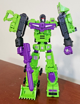 6 in 1 Mini Devastator Transform Model 22cm Action Figure Robots US SELLER