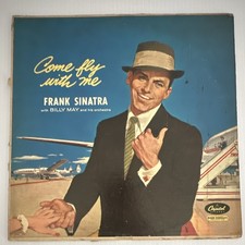 Frank Sinatra Come Fly with Me LP Vinyl Jazz Capitol Records 12" Hi-Fi W-920