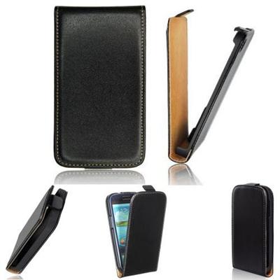 ZEYNO SLIM FLIP TASCHE FÜR LG L70 SCHUTZ TASCHE  HÜLLE KLAPP CASE SCHWARZ