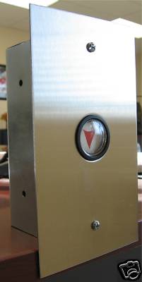 epco ELEVATOR  HALL STATION -RED ARROW DOWN 