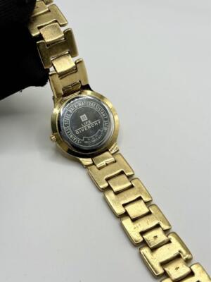 GIVENCHY Gold and White Watch Working From Japan | eBay