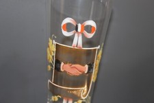 Bierglas E Malerei Zunft Freundschaft Studentika Burschenschaft 1910 Hand 1/4 L