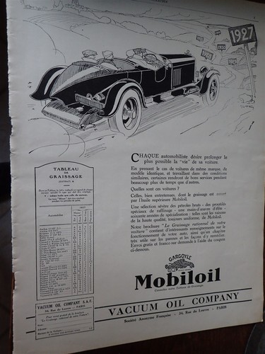 PUBLICITÉ ANCIENNE AUTOMOBILE phare bassfar issue du magazine 1928 Dam EUR 7,50 - FR