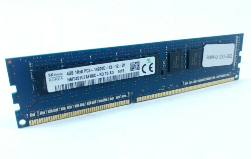 ECC SERVER MEMORIA RAM 4GB DDR3 PC3-14900E 1866MHz 1866 240 PIN 9CIP TOTALI - Foto 1 di 1
