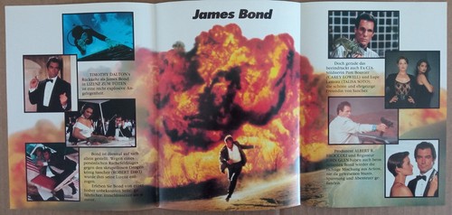 E250 Kino-Flyer JAMES BOND 007 LIZENZ ZUM TÖTEN Timothy Dalton - Picture 2 of 2