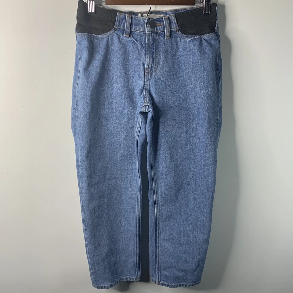 Jean de maternidad Asos Design talla 2 cintura elástica recta Foto 2 de 4