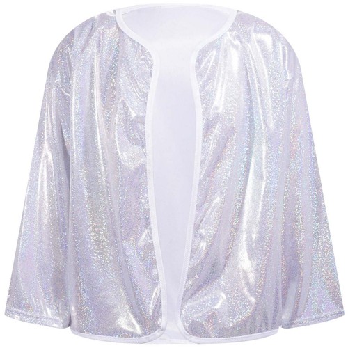Kids Girls Outerwear Dance Shrug Soft Cardigan Stage Performance Shirts Party - Picture 57 of 90