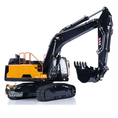 1/14 Hydraulik Funkfernsteuerung Bagger EC380 Metall RC Baufahrzeug Modell - Bild 6 von 12