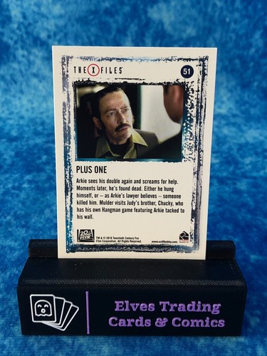 The X-Files: Seasons 10 & 11 SINGLE Non-Sport Trading card by Rittenhouse 2018 - Picture 100 of 182