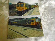 2 6x4 Photos of Freightliner Class 66-66595 at Derby Midland Station