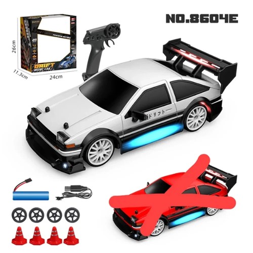 30KM/H RC Drift Auto 1/24 2.4GHz 4WD Fernbedienung Sport Racing On-Road Fahrzeug - Bild 11 von 22