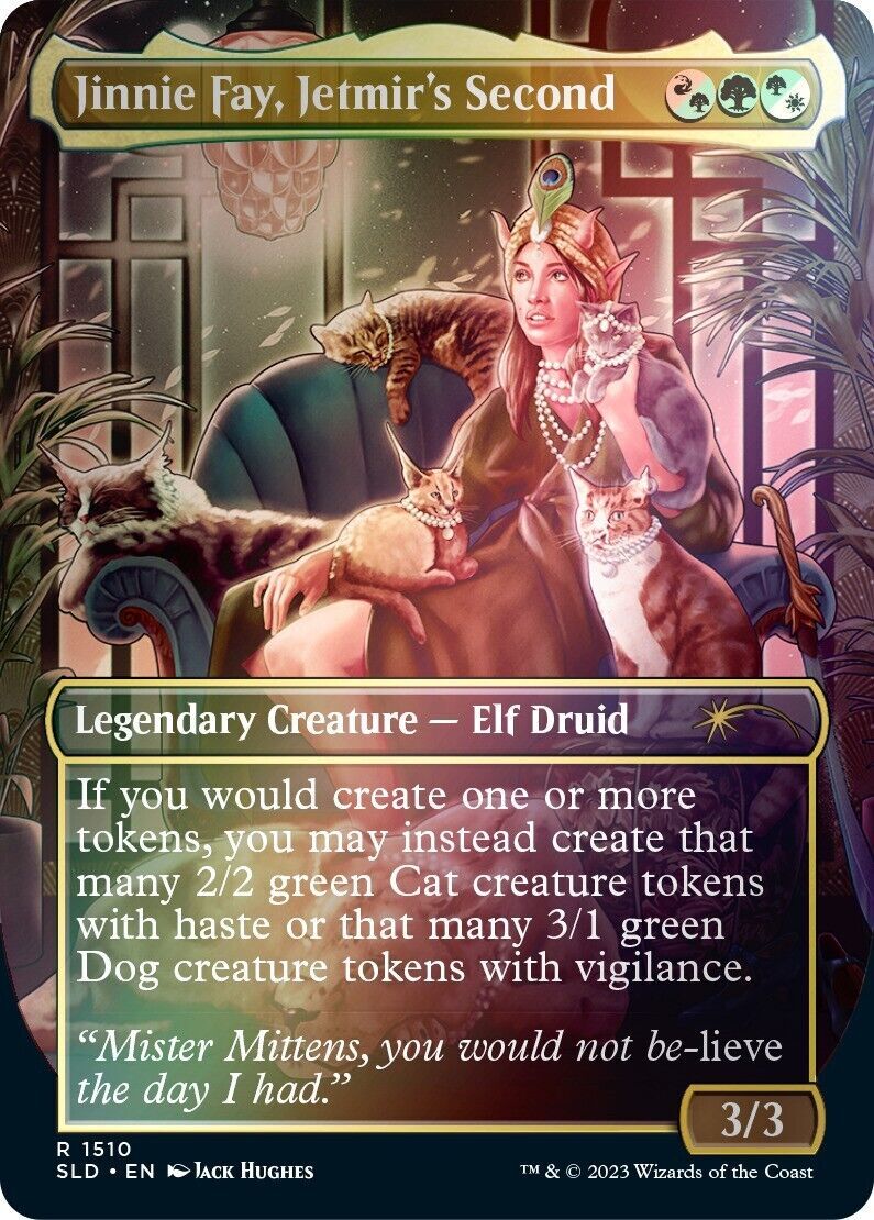 mtg secret lair raining cats and dogs　2個 MTG Secret Lair Commander Deck Raining Cats and Dogs Limited