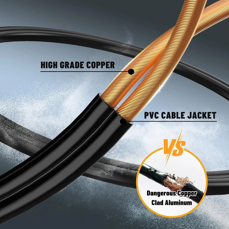 Outdoor String Lights 100FT for Patio Waterproof Connectable ST38 LED Light Stri - Image 4 of 4