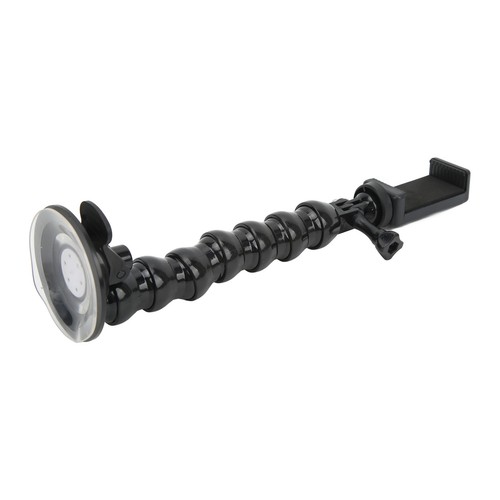 Goose Neck Camera Mount Extension Suction Cup Car Mount Holder with Phone Holder - Photo 10 sur 12