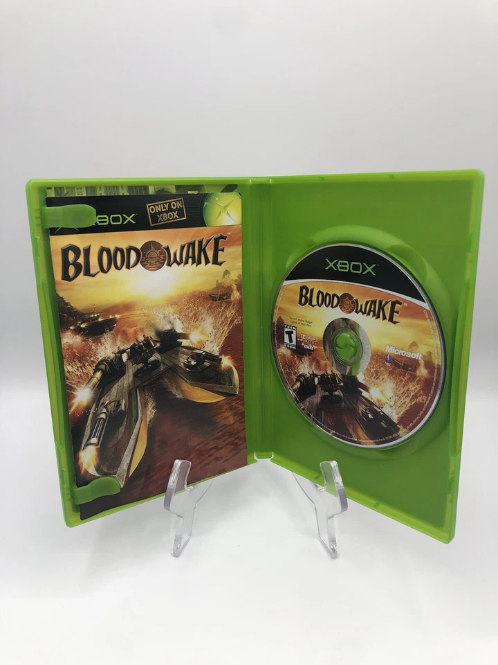 Blood Wake (Microsoft Xbox, 2002) CIB Completo con Manual e Inserto Probado Funcionando Foto 2 de 4