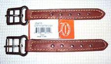 BILLY COOK Girth Extender- Quality Leather - ROLLER BUCKLES - NEW!  Made in USA