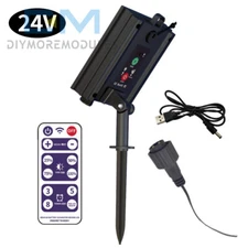 3V/24V Solar Battery Box w/ DC Charging Solar Lamp String Circuit Control Board