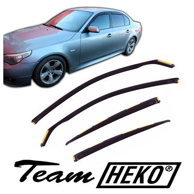 Windabweiser HEKO Passend Für Bmw 5 Series E60 2004-2010 4-Türer Limousine 4-Tlg