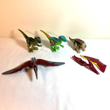 LEGO LOT - DINOSAURS - 3 Complete / 2 Incomplete - Raptor, Pterodactyl