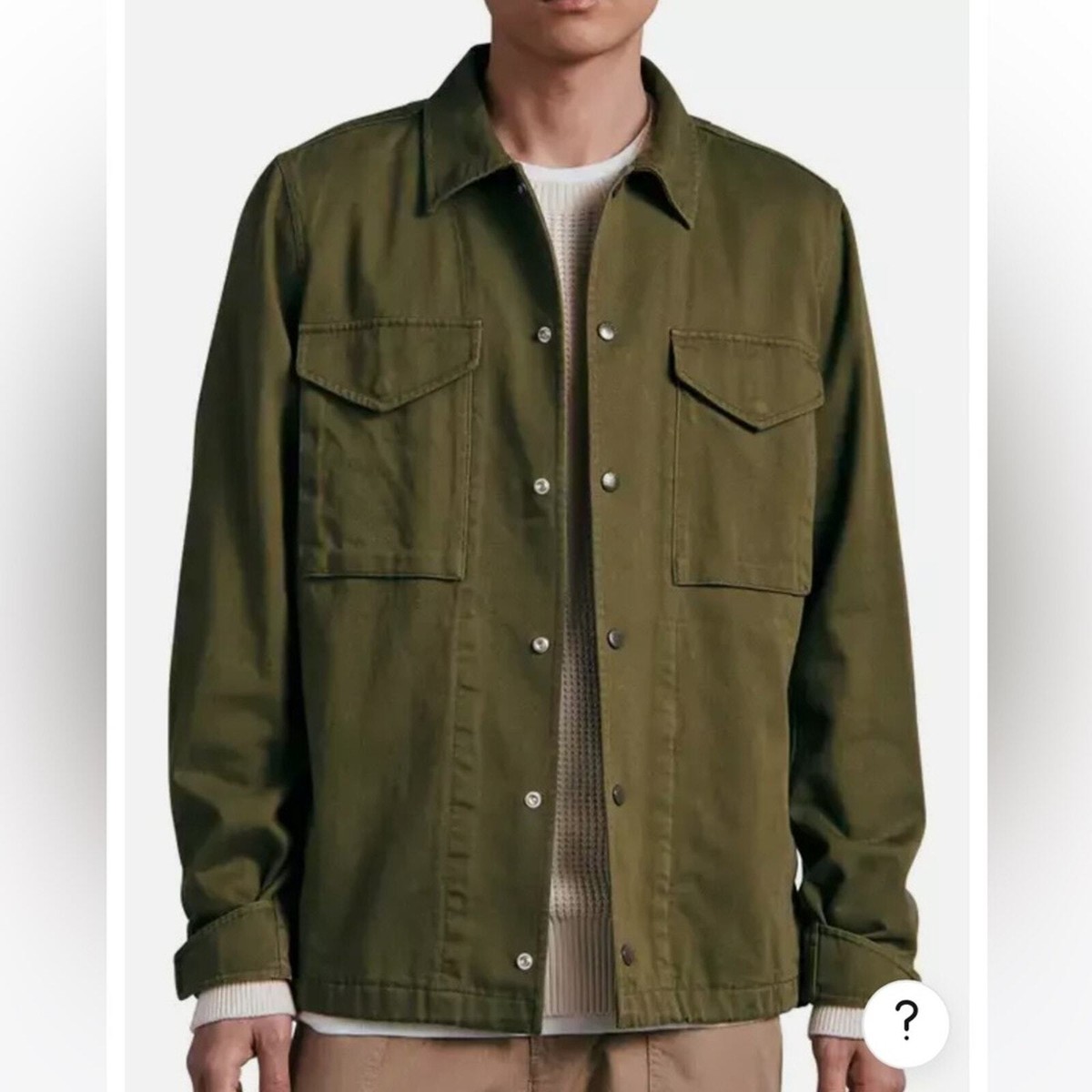 Rag and Bone Icons Army Flight shirt jacket