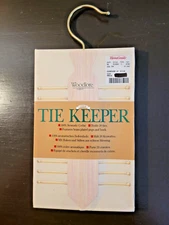 Woodlore 100% Aromatic Cedar Tie Keeper w/ Brass Plated Pegs & Hook (NWD) PSJ