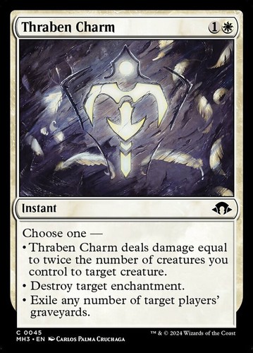 x4 Thraben Charm C MTG Moderne Horizonte 3 M/NM, Englisch