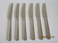 WMF BESTECK  BOSTON SET 6 STÜCK OBSTMESSER / COUVERTMESSER SÄGESCHLIFF